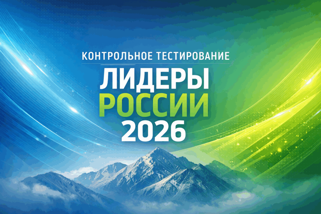 Контрольное тестирование Лидеры России 2026