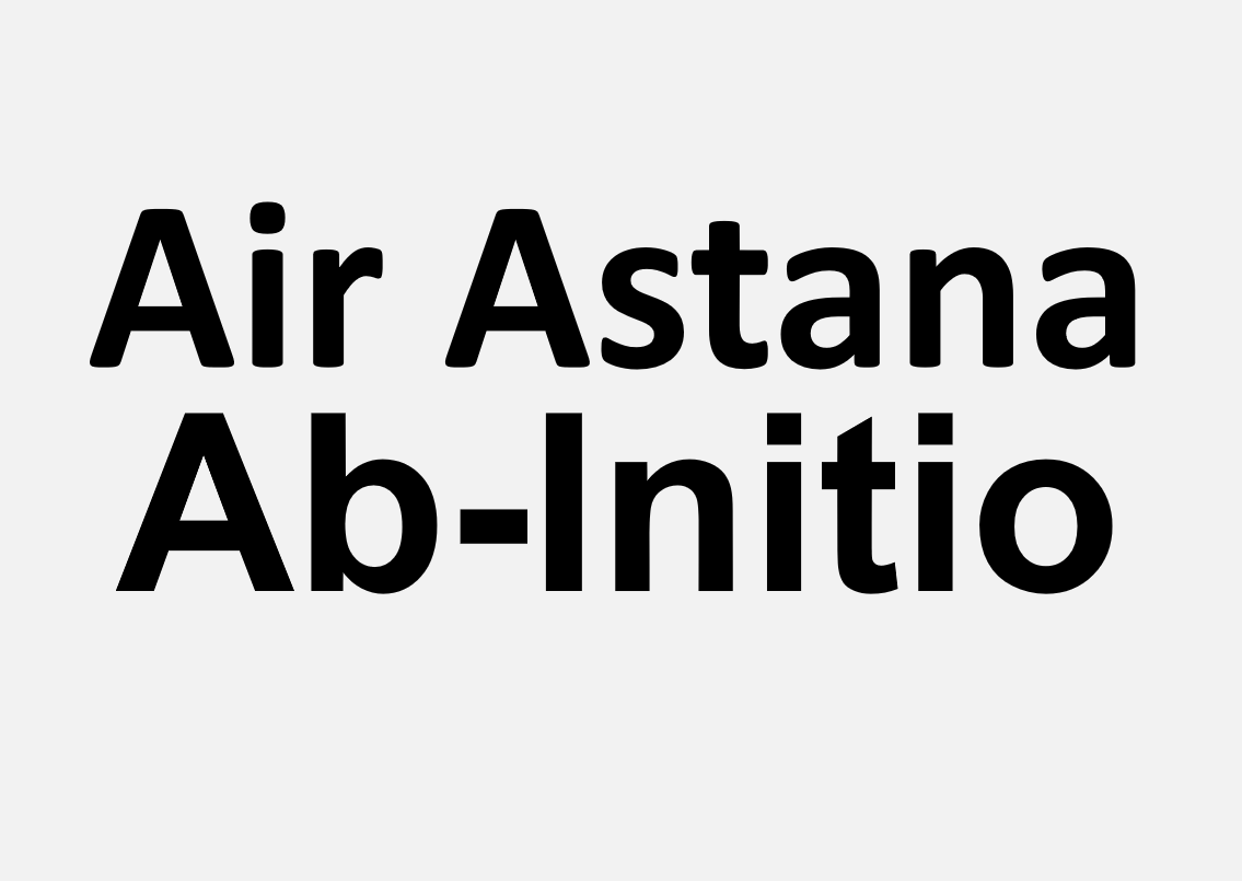 Программа Ab-initio Air Astana
